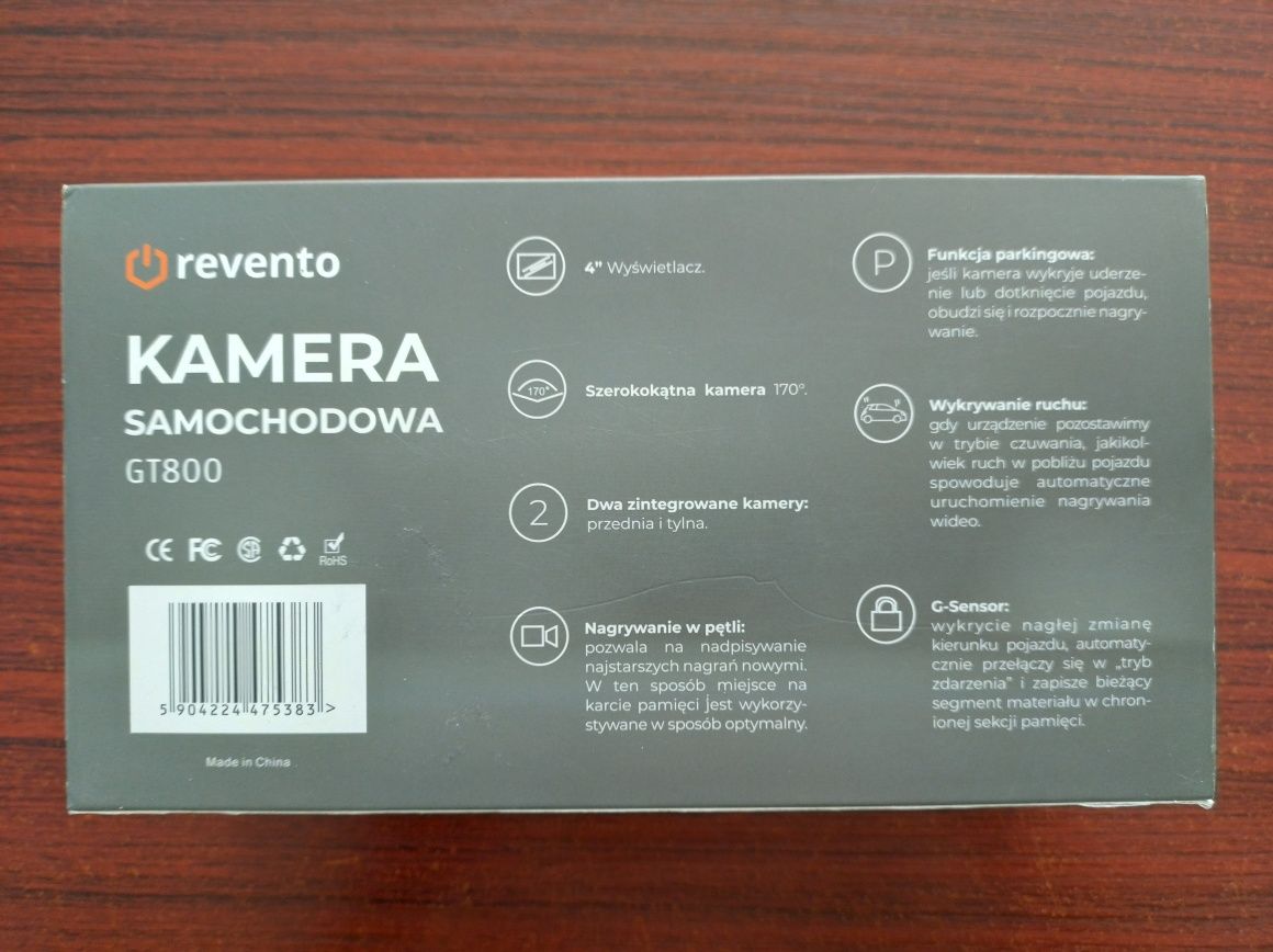 Kamera samochodowa wideorejestrator