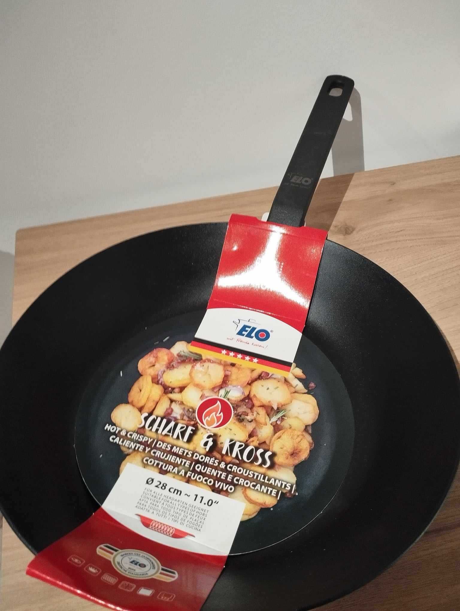 Patelnia Żeliwna IRON ELO Niemcy 28 CM