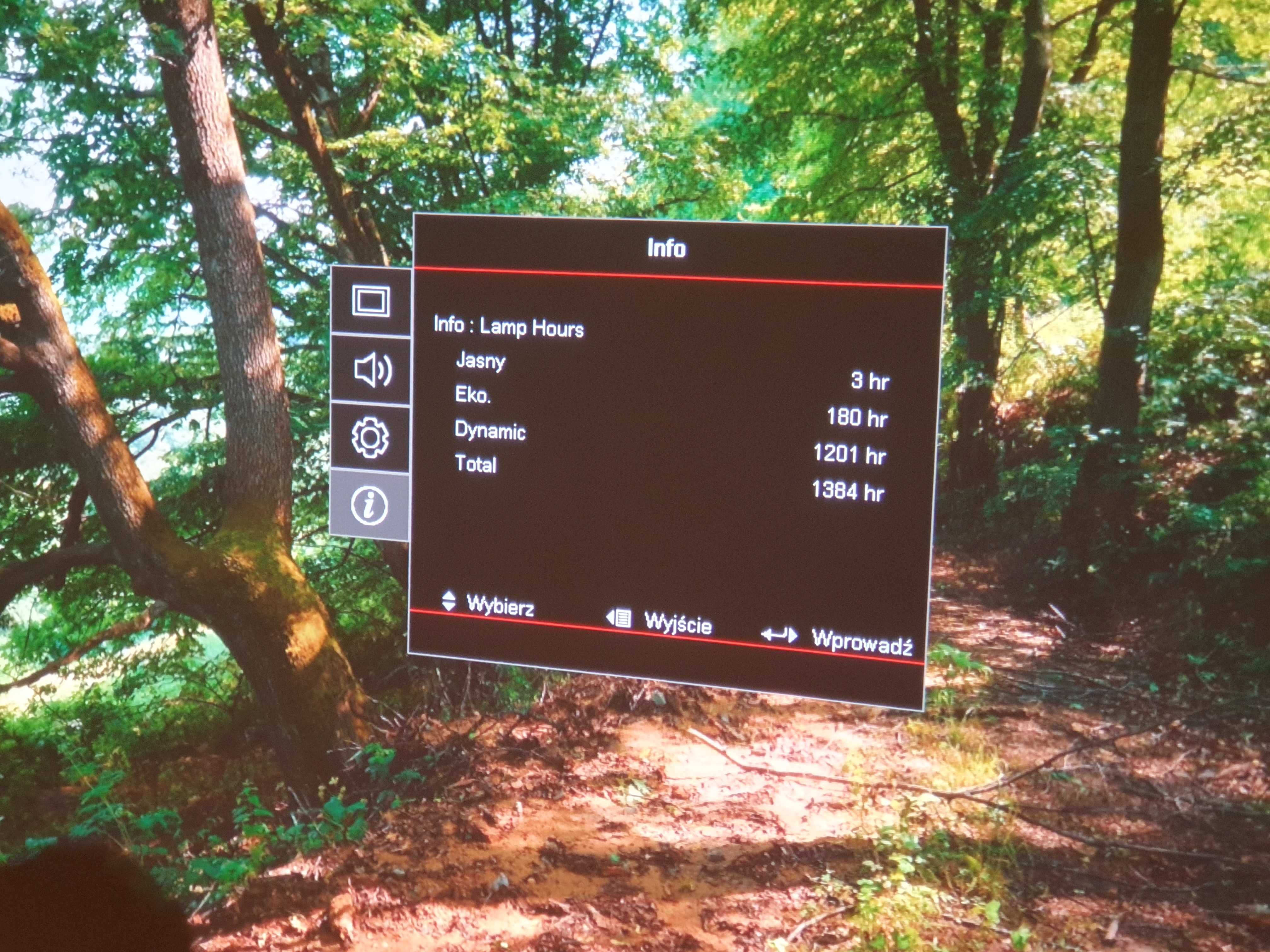 Projektor Optoma HD144X DLP + Uchwyt sufitowy