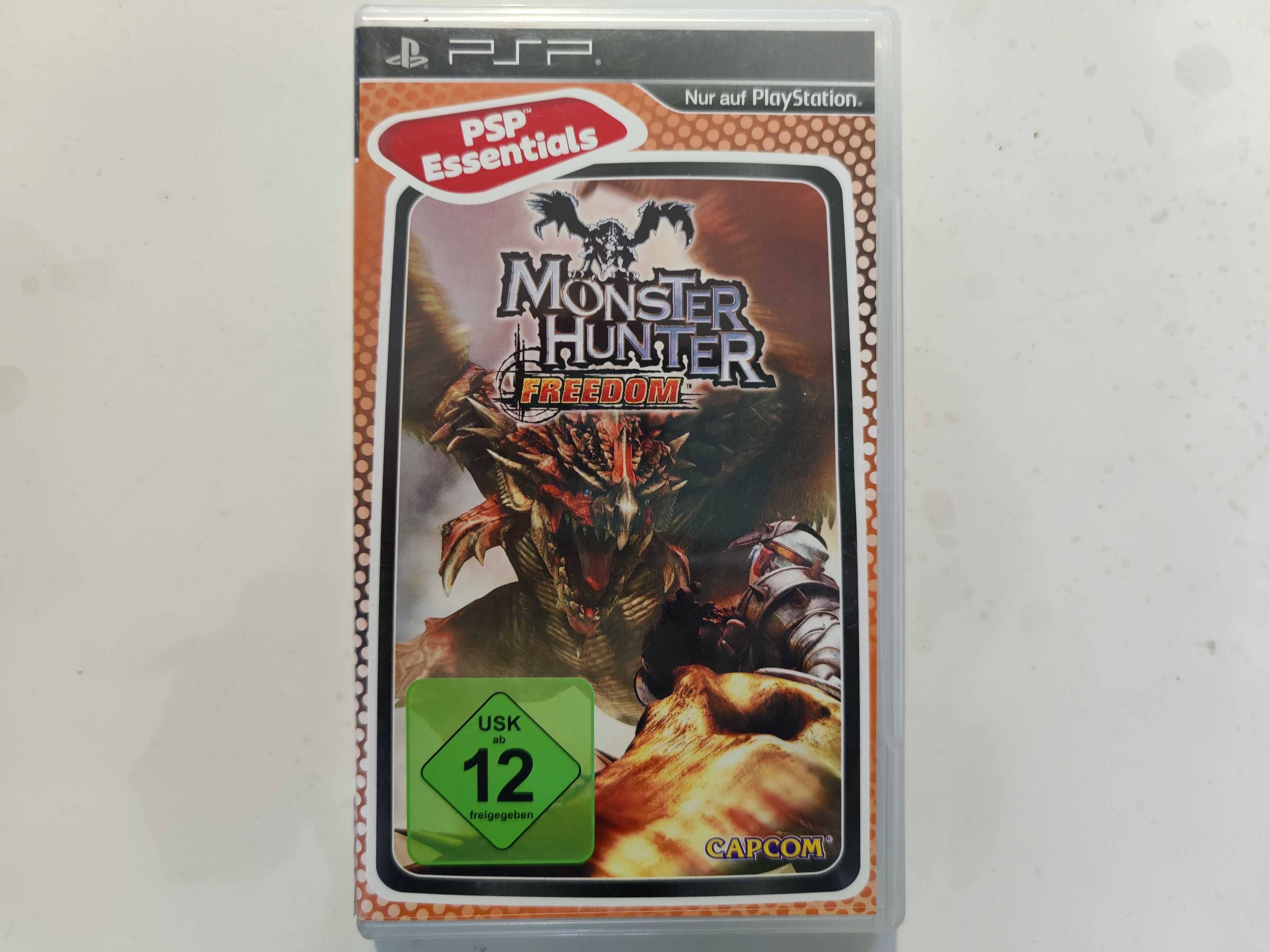 Moster Hunter World Freedom PSP Playstation Portable