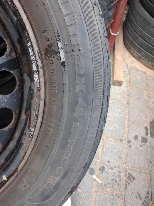 4x koła wielosezonowe R15 5x114,3 Renault Megane Fluence Scenic Nissan