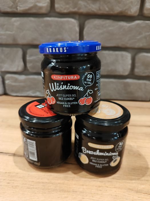 Pyszny dzem eko jagoda leśna