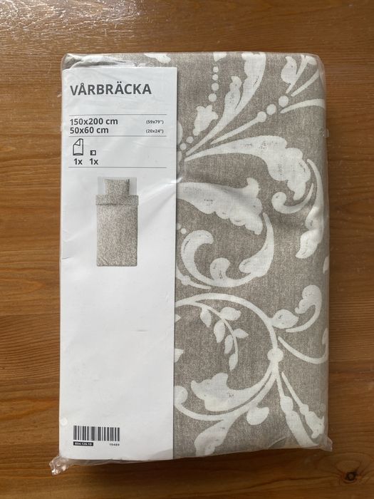 Komplet poscieli Ikea VÅRBRÄCKA 150x200
