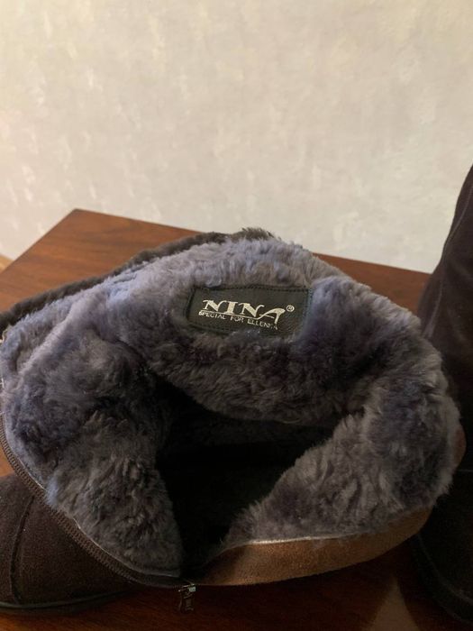 Продам кожанные итальянские сапоги и полусапожки, 25,5 см