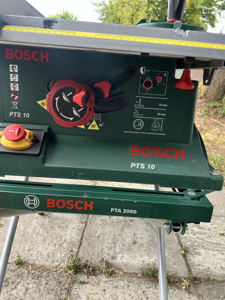Krajzega, Bosch PTS 10 wraz z oryginalną podstawą PTA 2000