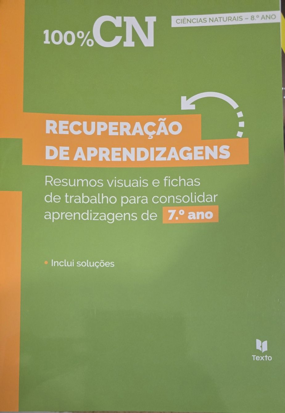 100% CN 8⁰ Ano - Dossier de Professor + Caderno de Atividades