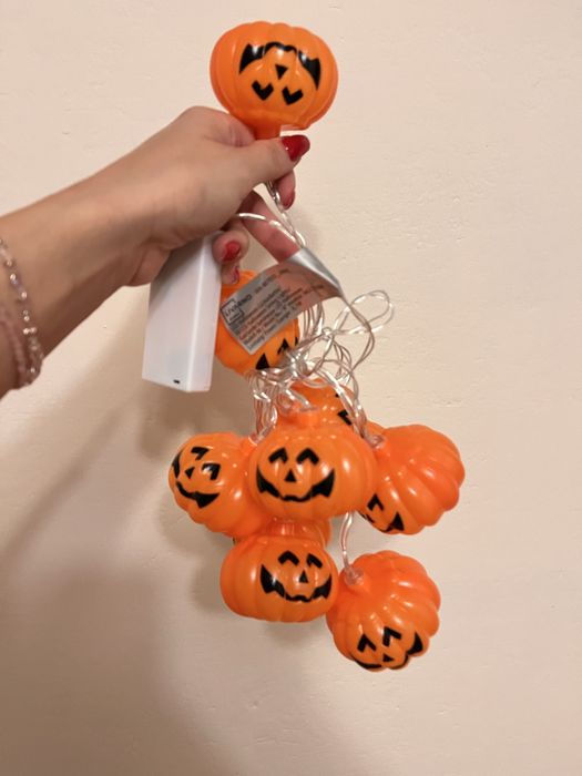 Nowe lampki dynie halloween