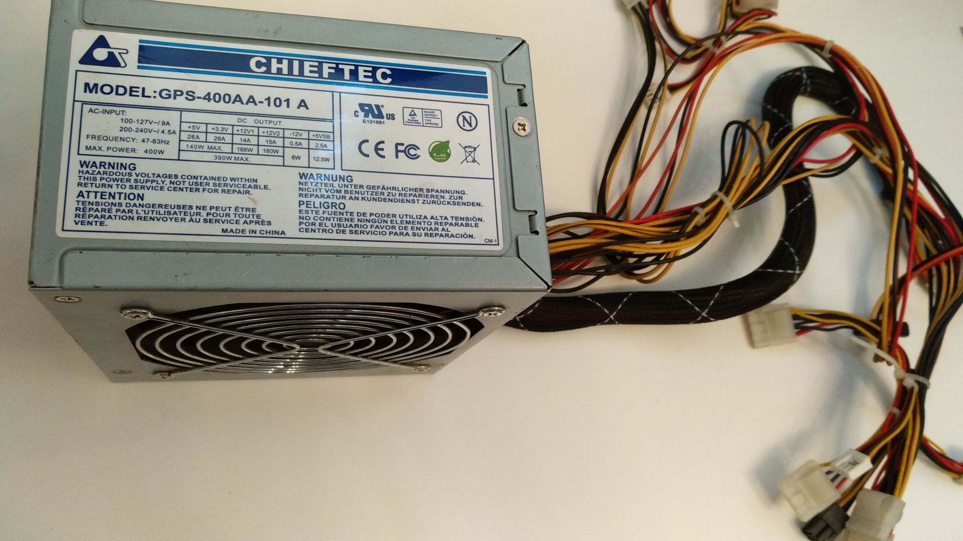 Блок живлення CHIFTEC GPS400AA101A