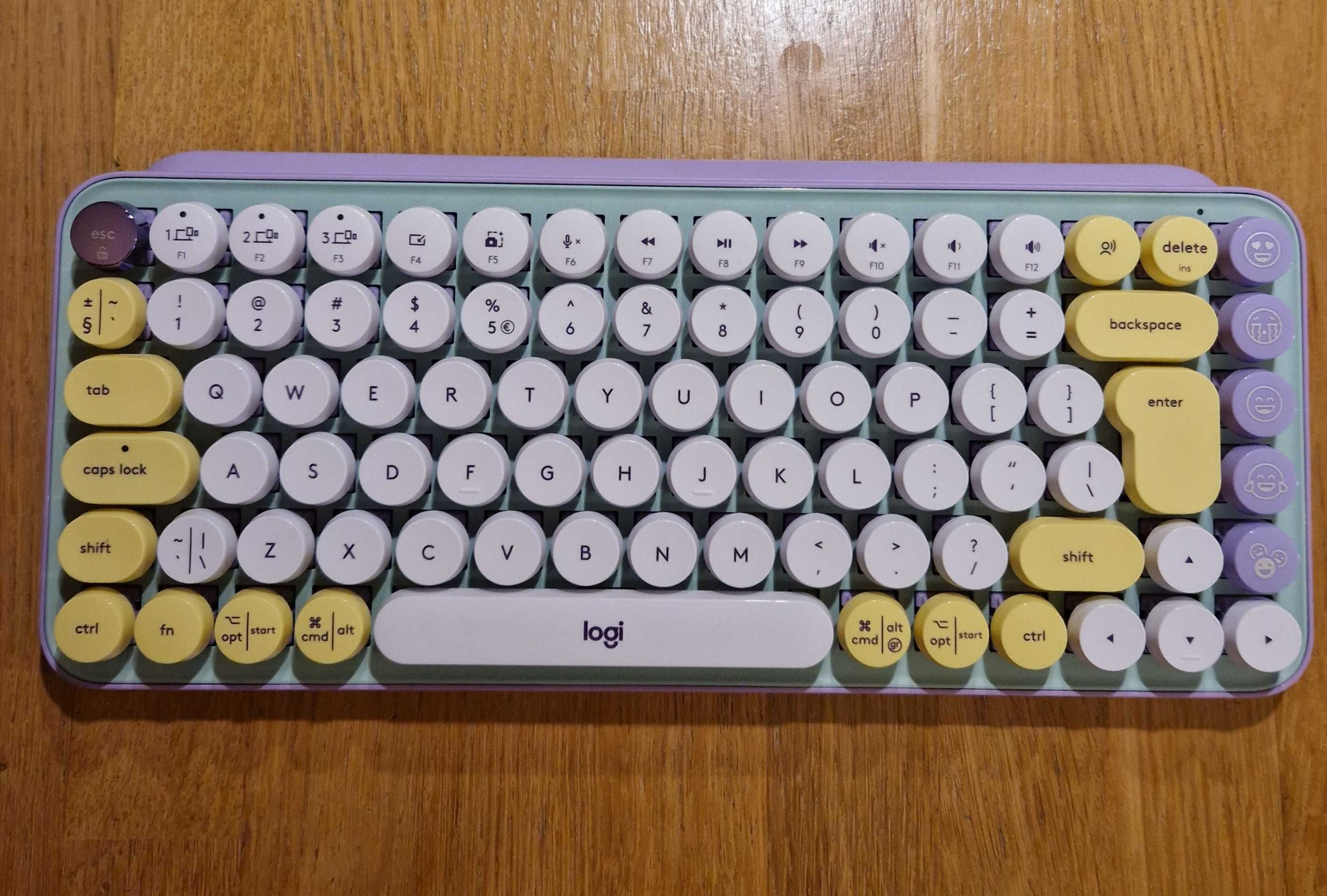 Klawiatura mechaniczna Logitech POP Keys, Daydream