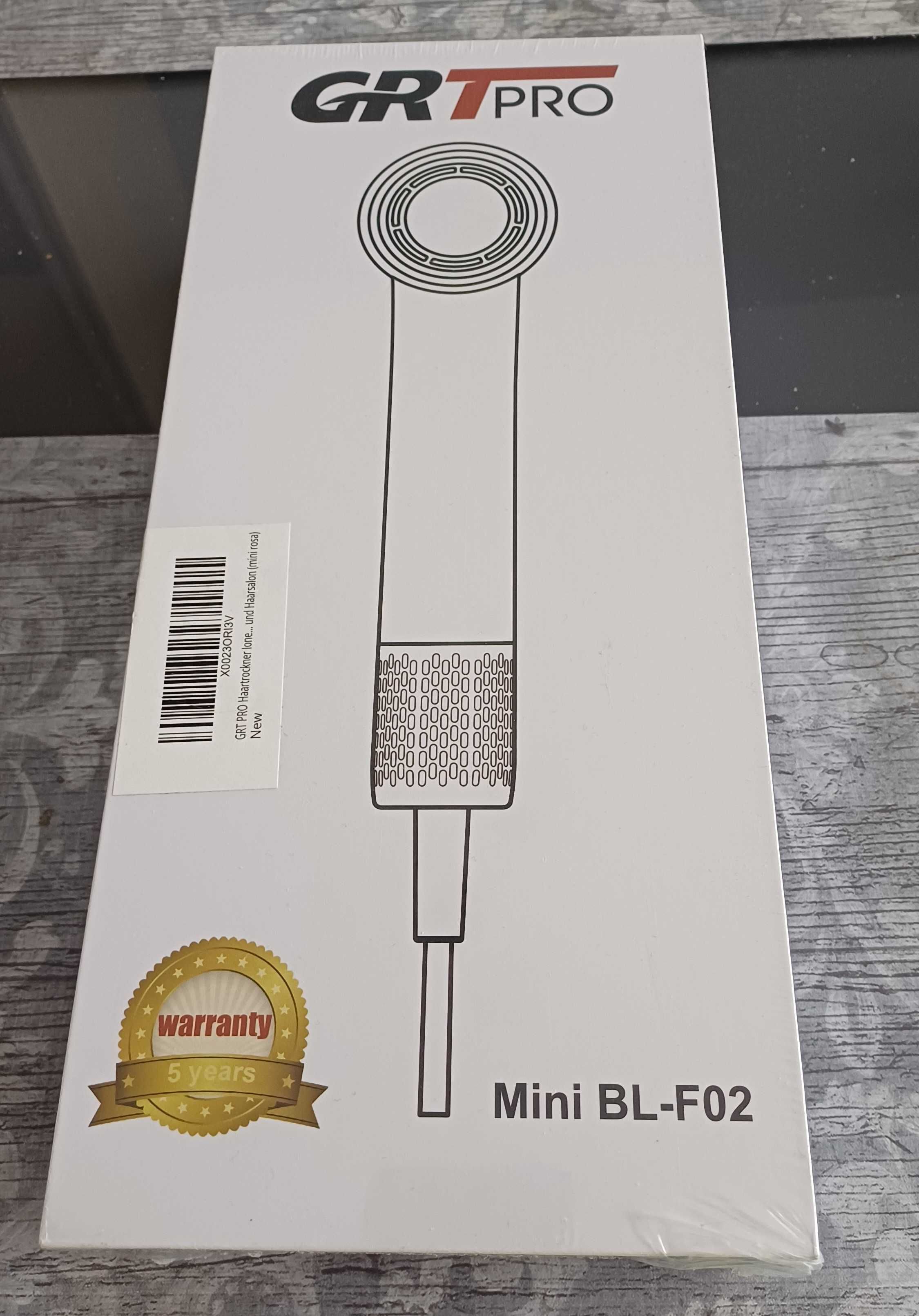 Profesjonalna suszarka GRT Pro BL-F02 mini z jonizacją