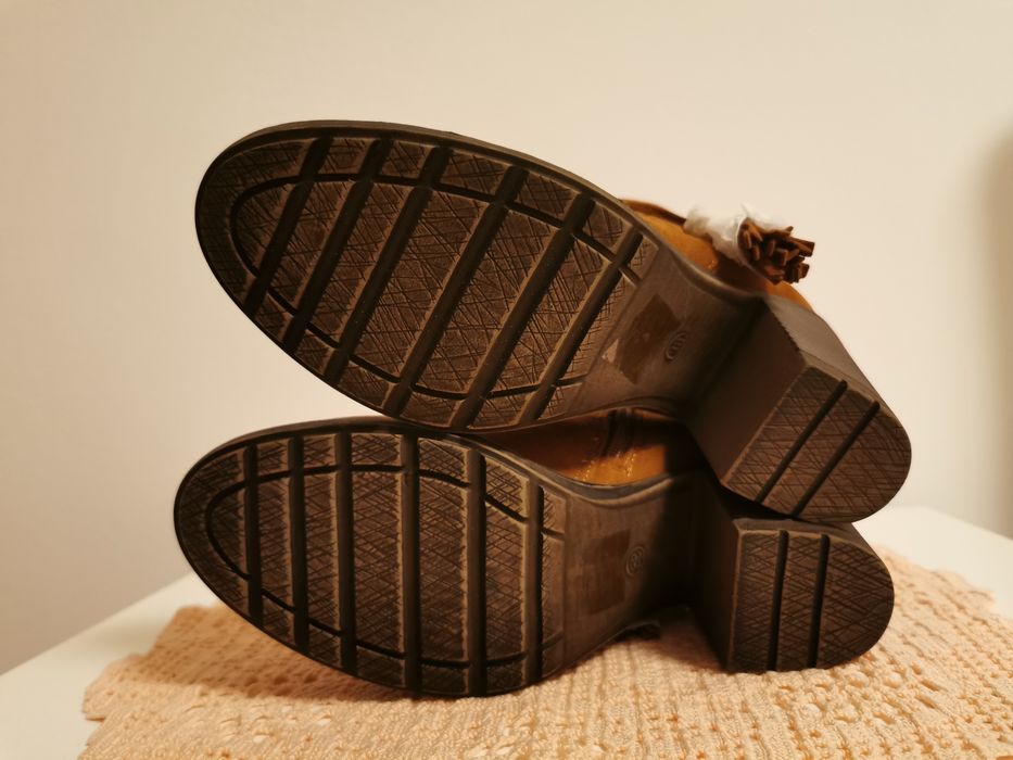 Botins castanhos Seaside