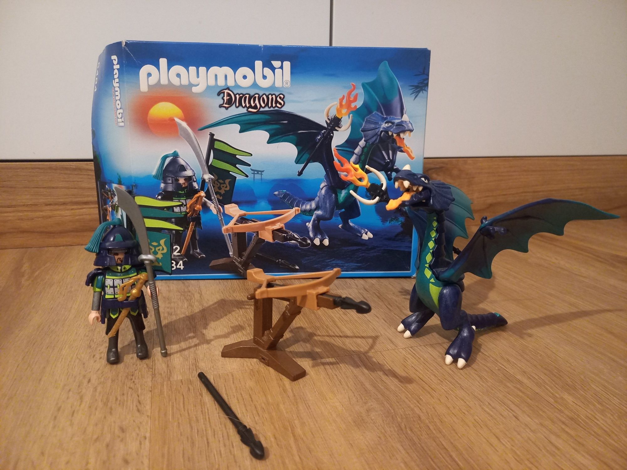 Playmobil Dragons 5484 Opancerzony Smok/ klocki Azjatycka kraina smoka