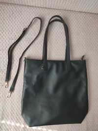 Torebka czarna shopper