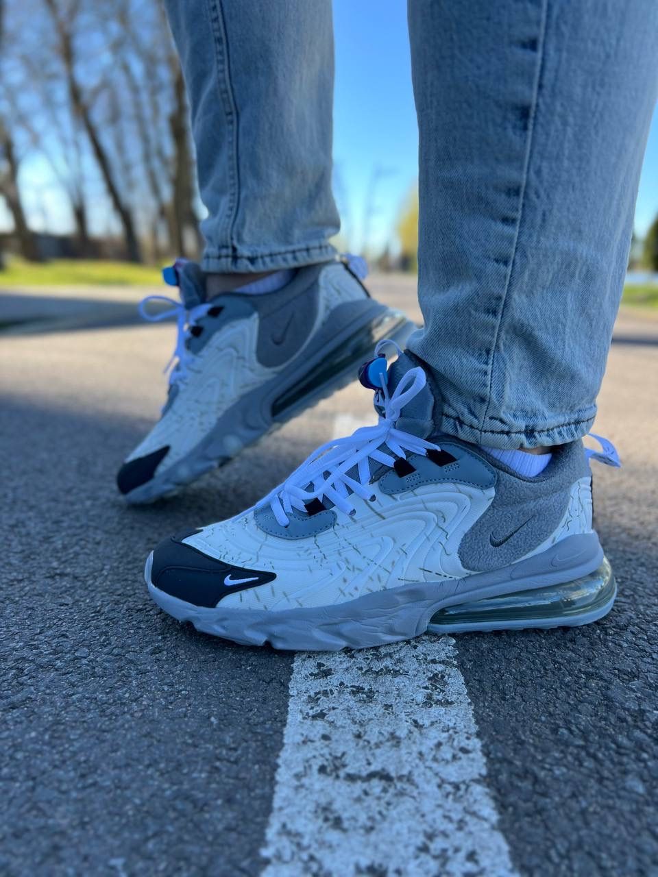 Кроссовки Nike Air Max 270 React x Travis Scott