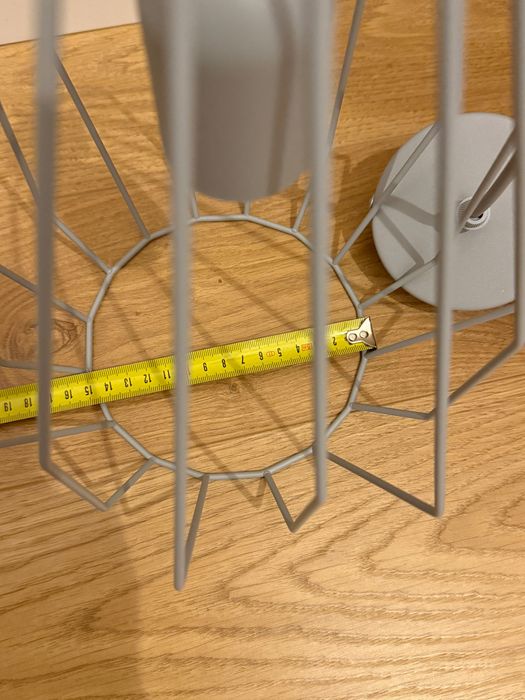 Lampa wisząca TK Lighting Brylant Gray 2227 szara E27 zwis