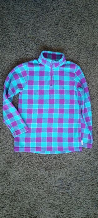 Polar w kratkę bluza Quechua