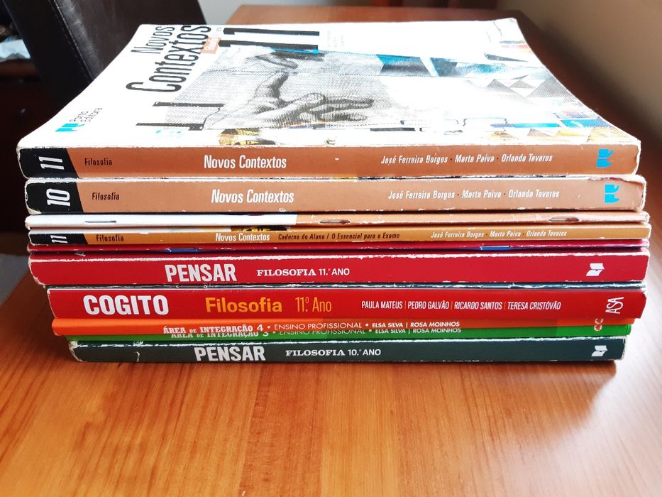 Livros Filosofia 10o e 11o ano