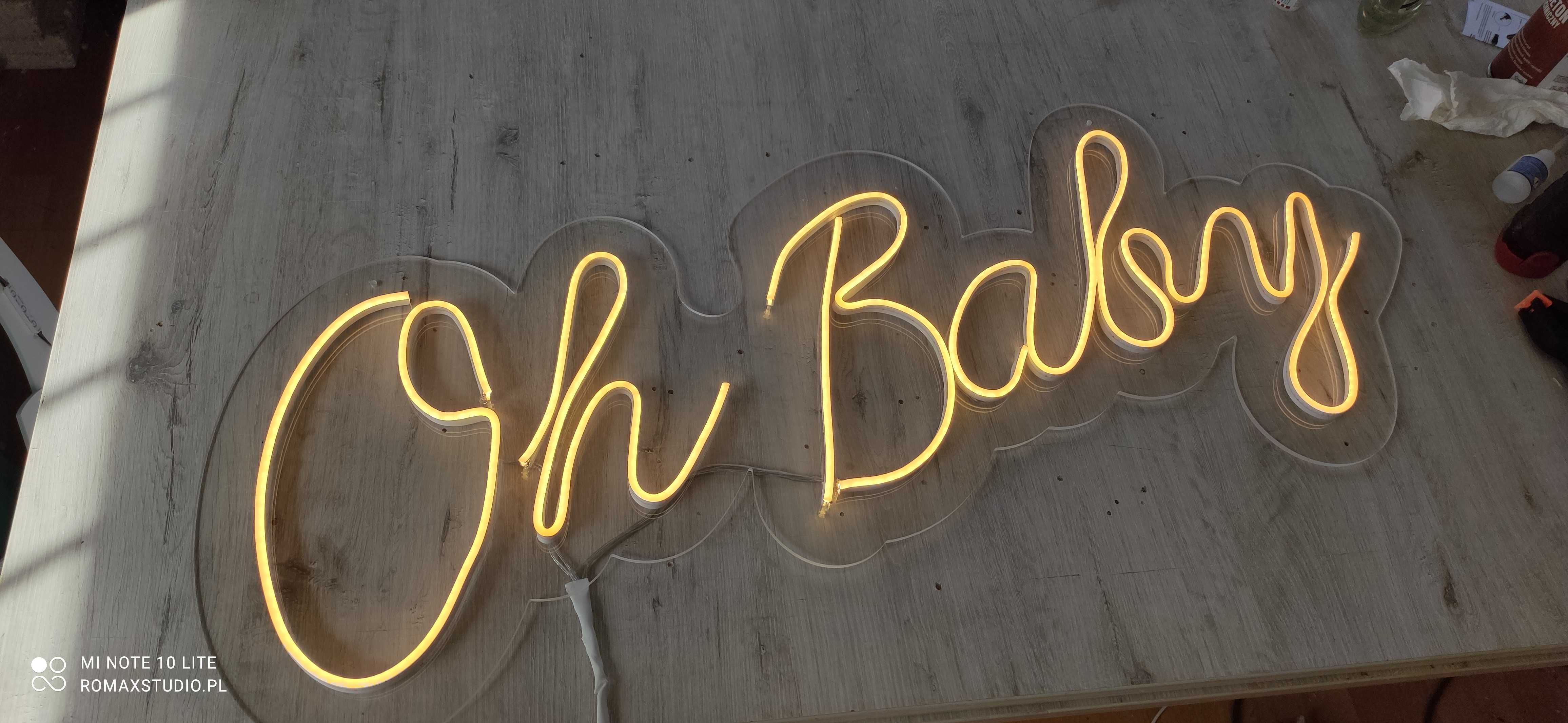 Neon Oh Baby dekoracja