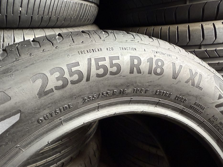 Літні шини 235/55 R18 104V Continental EcoContact 6 XL 4шт. 95% 2023