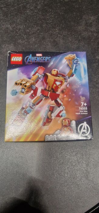 LEGO 76203 Marvel Super Heroes - Mechaniczna zbroja Iron Mana , nowa