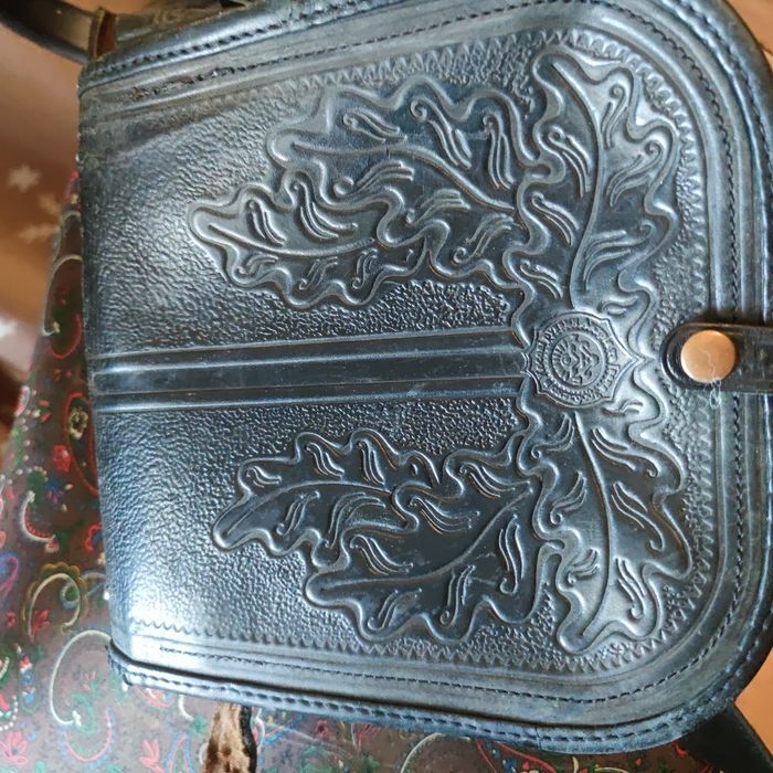 Сумка шкіряна байкерська та інше