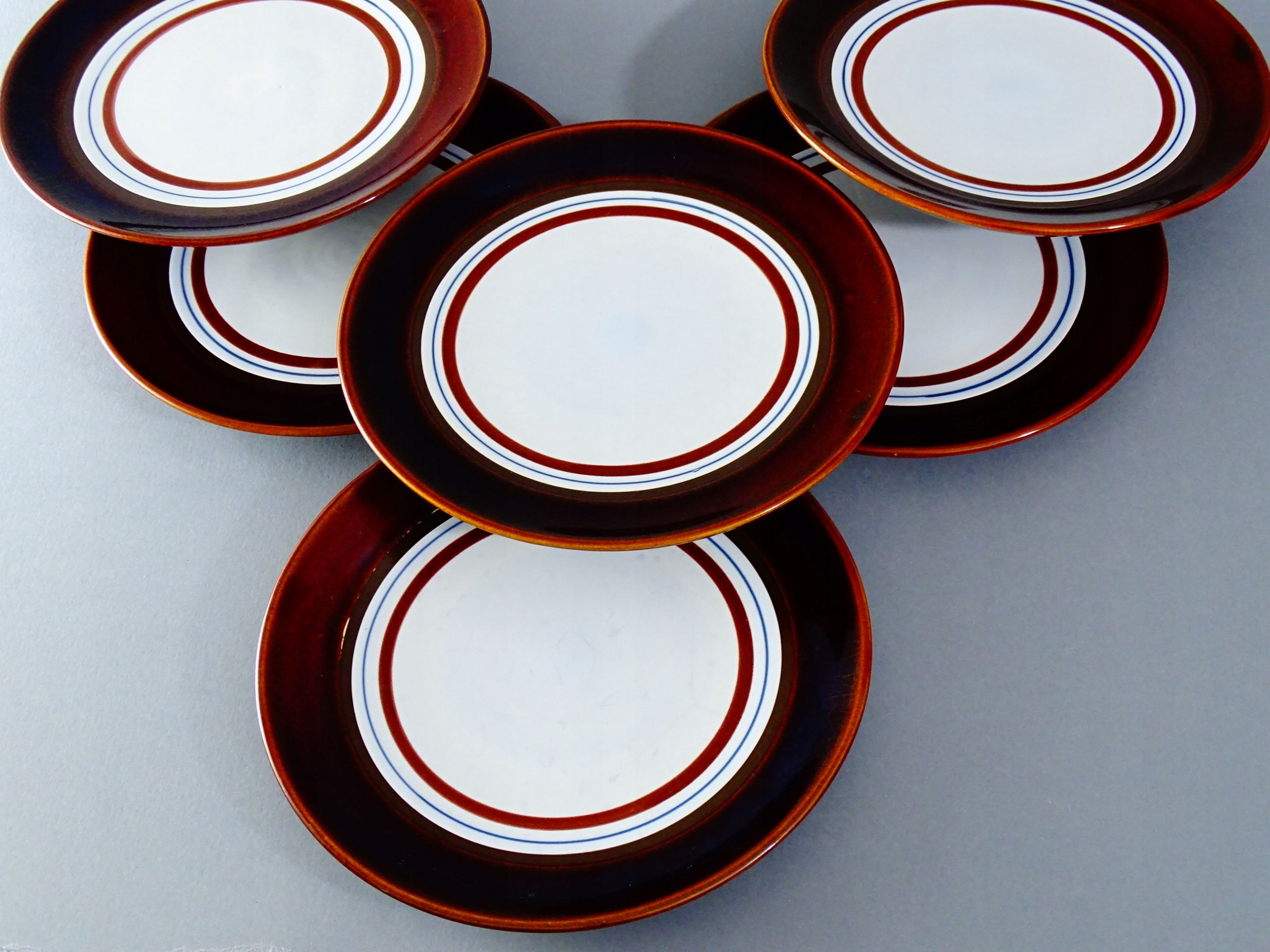 lata 60/70 ceramiczne talerzyki