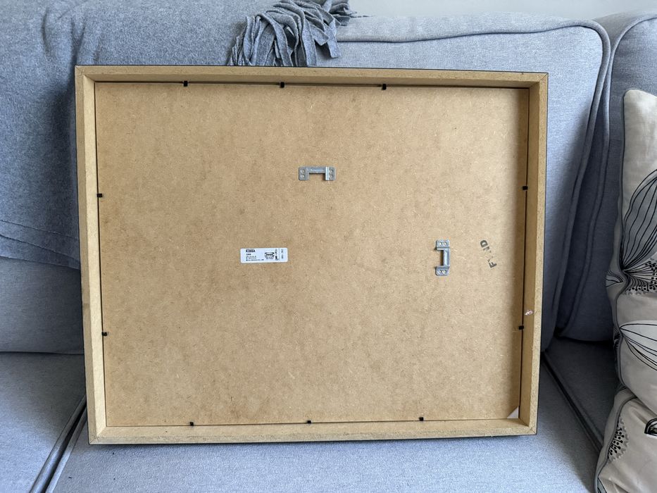 Ramka Ikea RIBBA - czarno-biała Wenecja