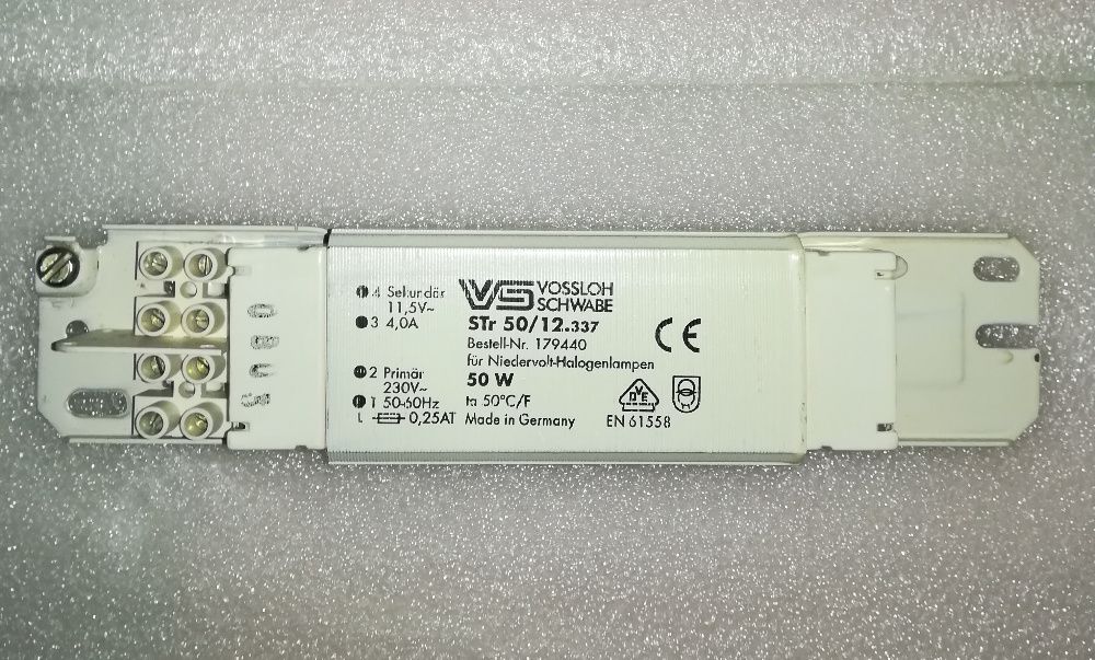 6 Transformadores 12v/220v - 50w max.