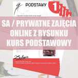 SA / Zajęcia online z rysunku - kurs podstawowy