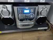 Wieża stereo z kolumnami Karcher KA5300 CD Radio Kasety Gramofon
