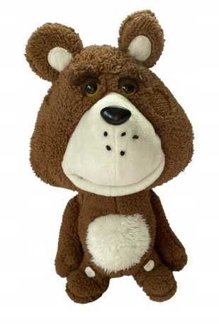 Miś PLUSH, z reklamy TV. NOWY 34CM + GRATIS opaska odblaskowa PLUSH