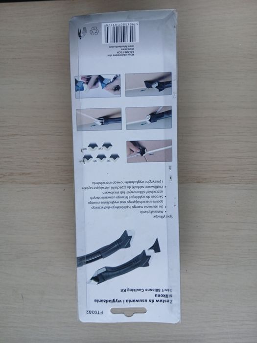 Zestaw do usuwania i wygładzania silikonu