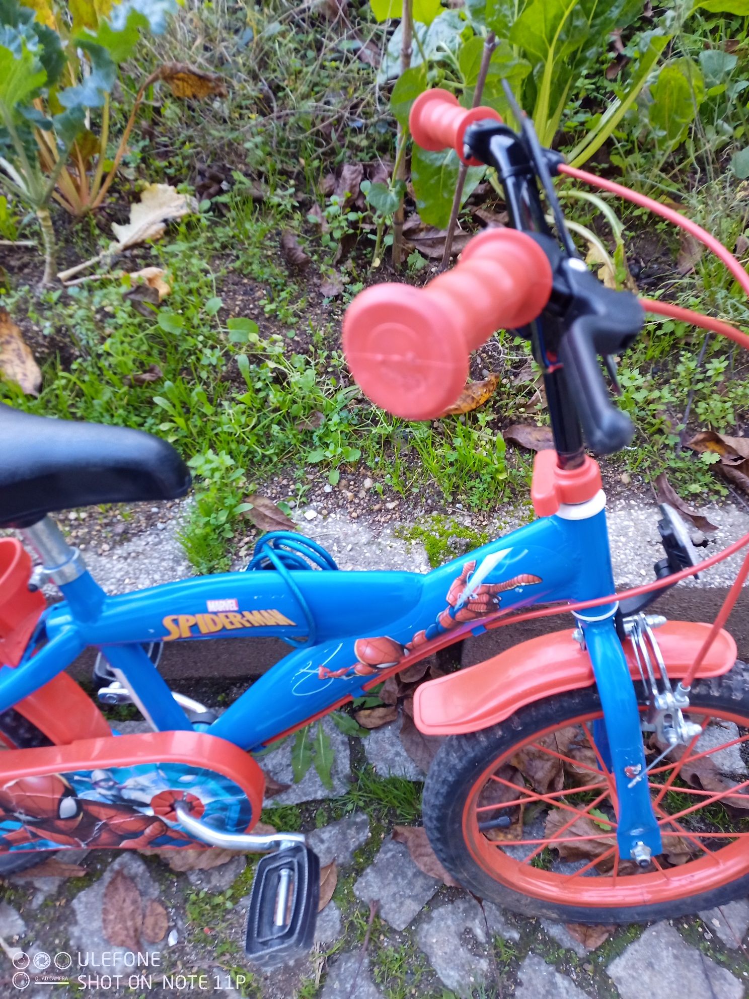 Bicicleta homem aranha