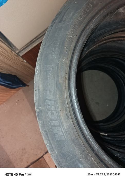 4 szt.  letnich opon Michelin 225/50/18