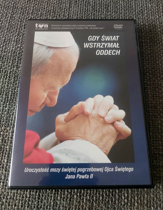 DVD Jan Paweł ll msza święta pogrzebowa Ojca Świętego