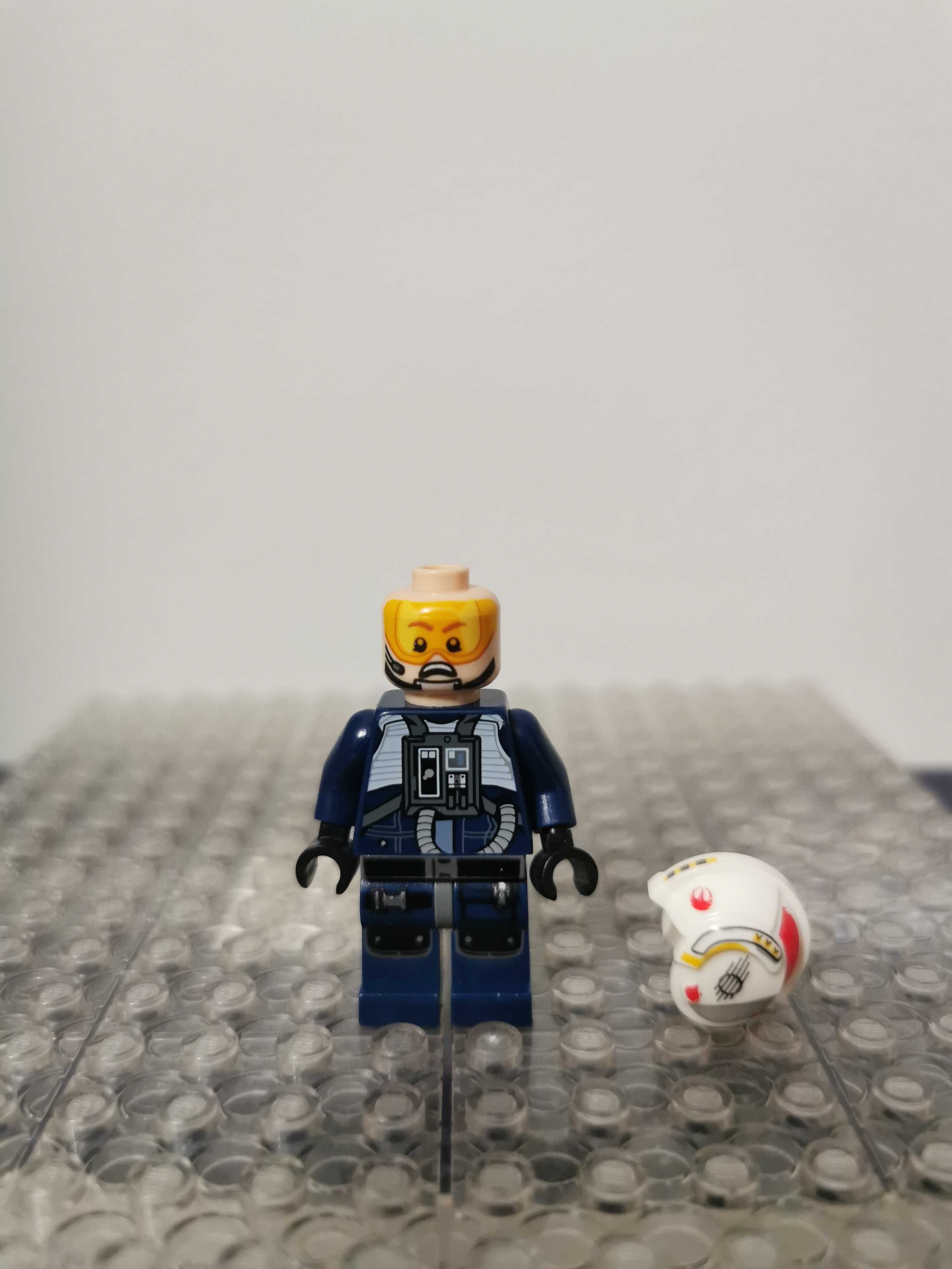 Rebel Pilot Y-wing figurka LEGO sw0801