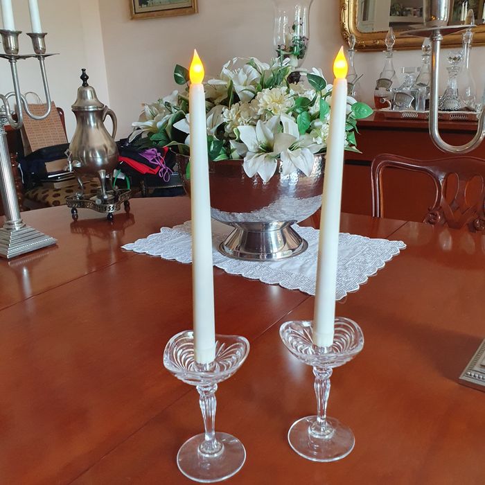 Castiçais Cristal D'Arques