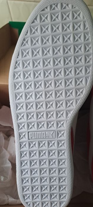 Puma suede clássico vermelho