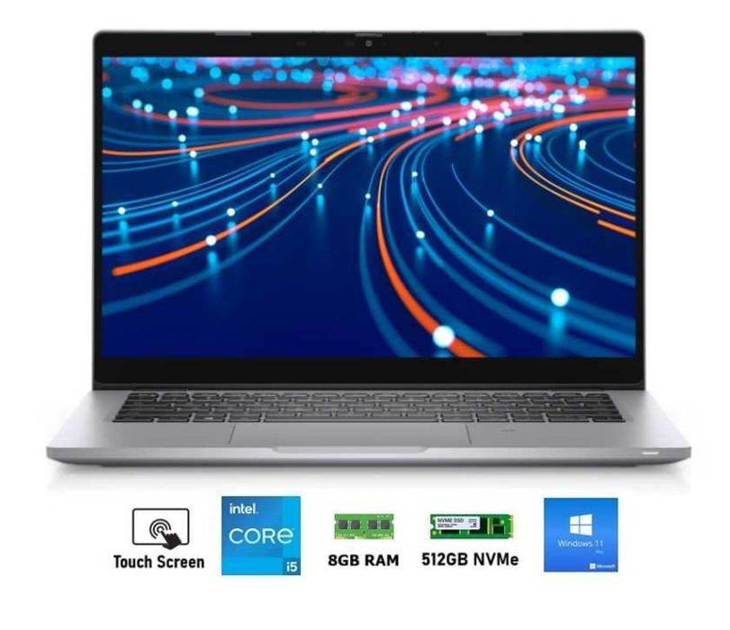DELL 5320 13.3″ Ecrã Tátil Core I5-1145G7U 8GB 512GB NVMe | Garantia