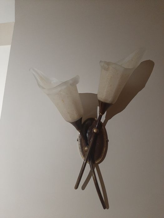 Kinkiet na 2 zarowki styl retro