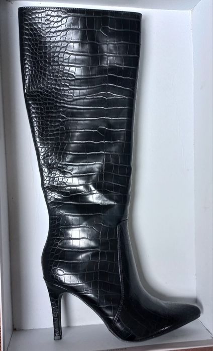 Kozaki damskie na szpilce 37