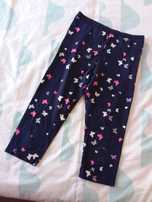 Leggins meia perna, H&M, tamanho 8 / 9 anos