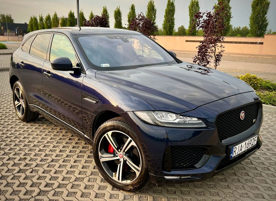 Jaguar F-Pace S 380HP AWD | LED | Panorama | Wentylowane fotele