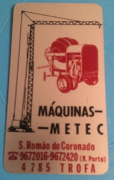 Calendário de Metal: 28 anos Perpetuo Aero System Máquinas METEC FOTAL