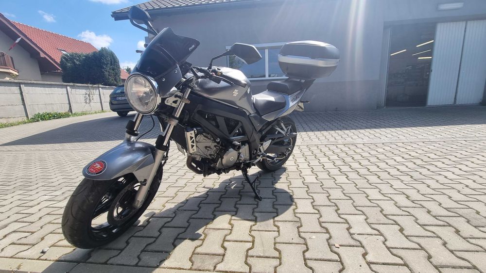 Motocykl Suzuki SV650N Naked 2007 + wiele dodatków