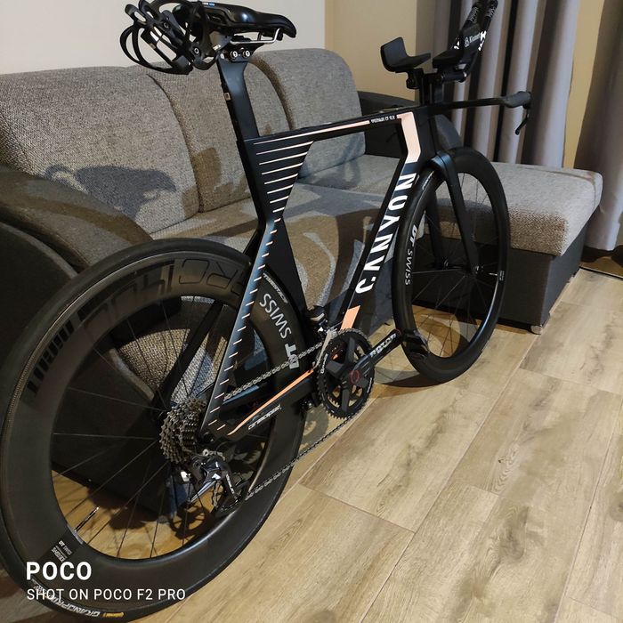 Canyon Speedmax CF SLX Ultegra Di2  rozm M Ceramic Speed  Pomiar mocy