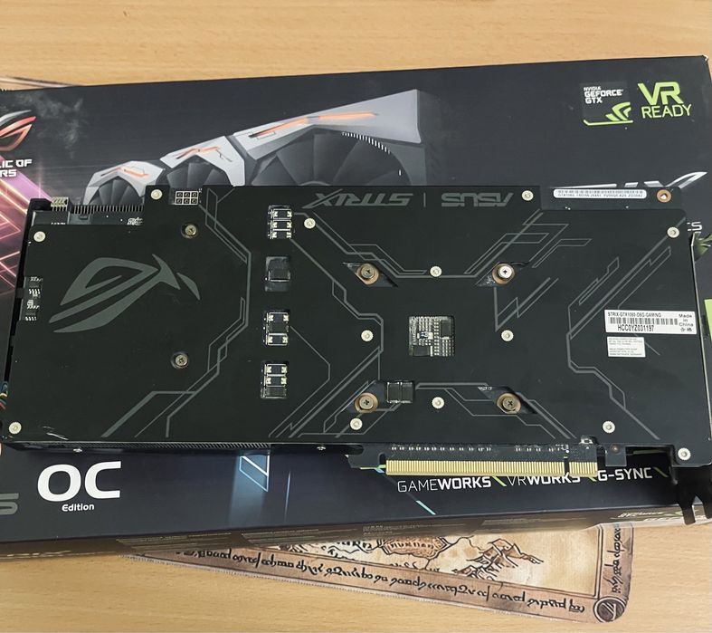 Відеокарта Asus GTX 1060 6gb Rog Strix