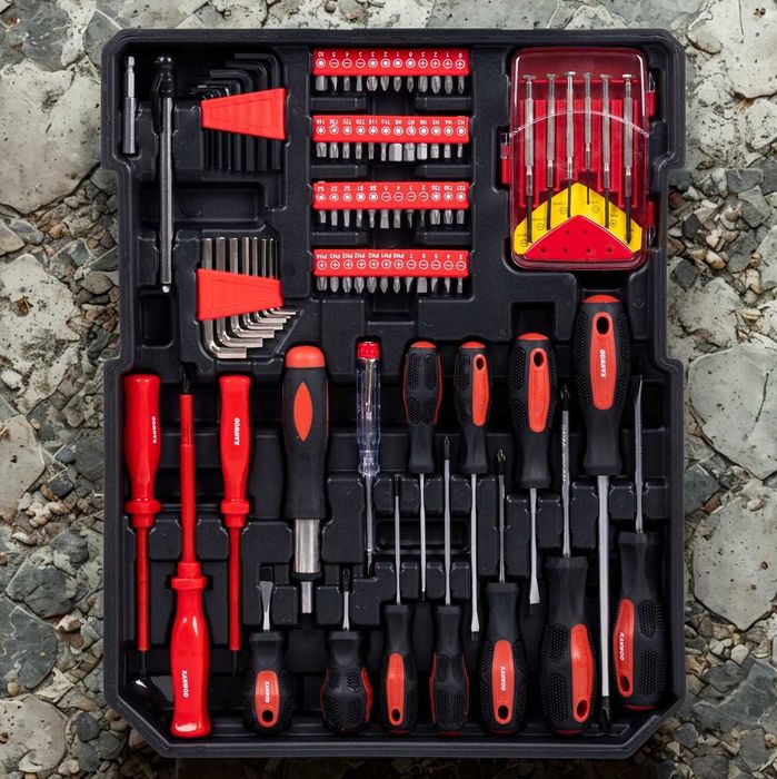 XXL Zestaw Narzędzi 1000 Elementów Majsterkowanie Walizka Narzędziowa