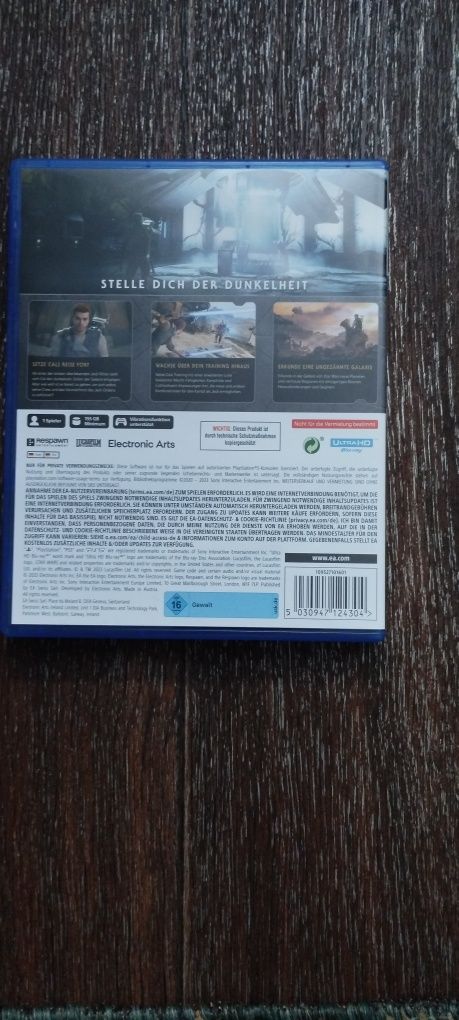 Продам диск Diablo 4 Star Wars Jedi Survivor Ps5