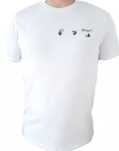 OFF WHITE Koszulka T-shirt biała Skate